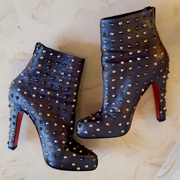 Christian Louboutin Shoes - Studded Christian Louboutin boots!